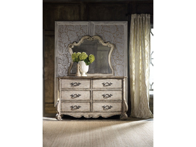 Hooker Furniture | Bedroom Queen Upholstered Panel Bed 5 Piece Bedroom Set in Lynchburg, Virginia 1034