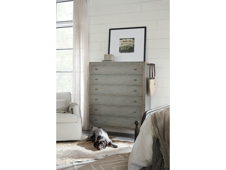 Hooker Furniture | Bedroom Six-Drawer Chest- Speckled Gray in Lynchburg, Virginia 1049