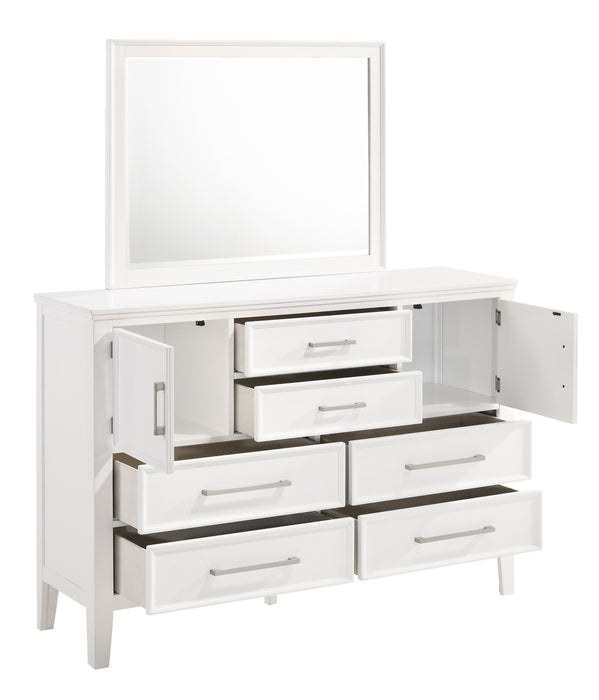 New Classic Furniture | Bedroom Dresser & Mirror in Winchester, Virginia 3875