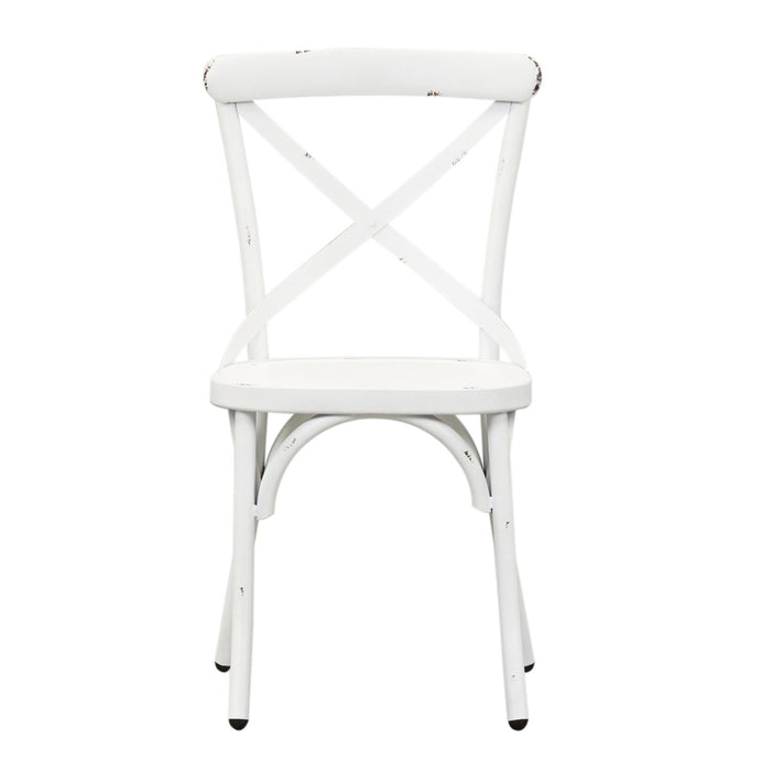 Liberty Furniture | Casual Dining X Back Side Chairs - Antique White in Richmond,VA 12485