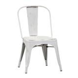Richmond Virginia Casual Dining Bow Back Side Chairs - Antique White in Richmond Virginia 12489