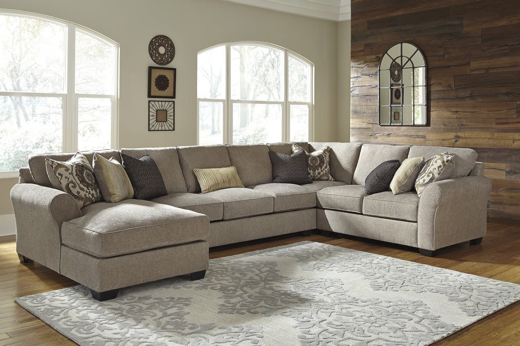 Ashley Furniture | Living Room 5 Piece Sectional With Left Chaise in Pennsylvania 7464