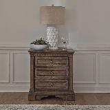 Liberty Furniture |  Bedroom 3 Drawer Night Stand in 17377