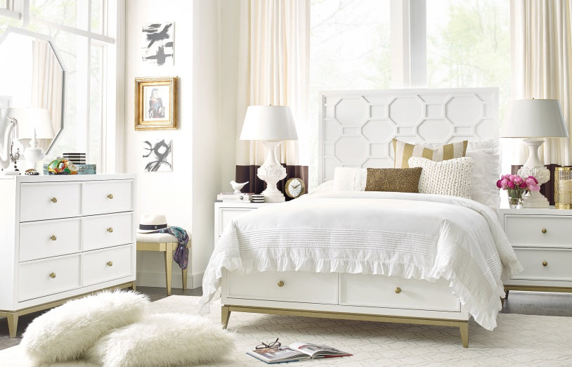 Legacy Classic Furniture | Youth Bedroom Panel Bed w/ Storage Footboard Full 3 Piece Bedroom Set in Pennsylvania 10404