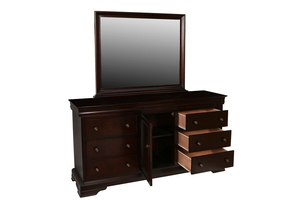 New Classic Furniture | Bedroom Dresser & Mirror in Charlottesville, Virginia 3450