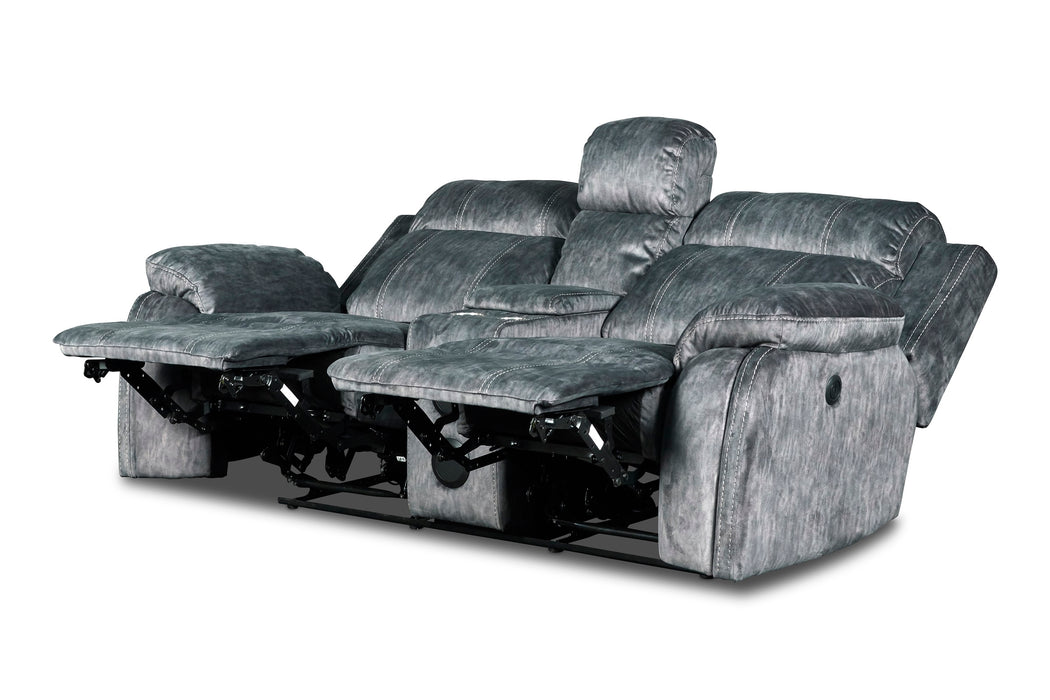 New Classic Furniture | Living Recliner Power Console Loveseat w/ Speaker in Charlottesville, VA 6201