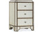 Hooker Furniture | Bedroom Mirrored Three-Drawer Nightstand in Richmond Virginia 0222