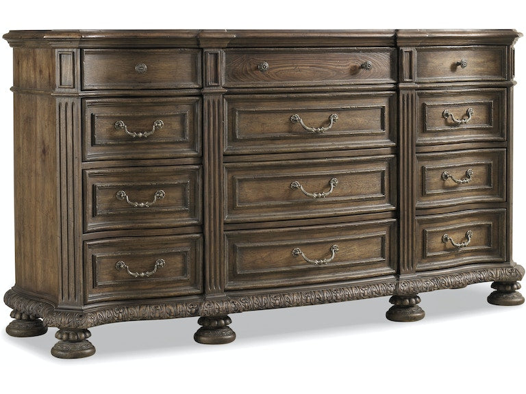 Hooker Furniture | Bedroom Queen Tufted Bed 5 Piece Set in Lynchburg, Virginia 1732