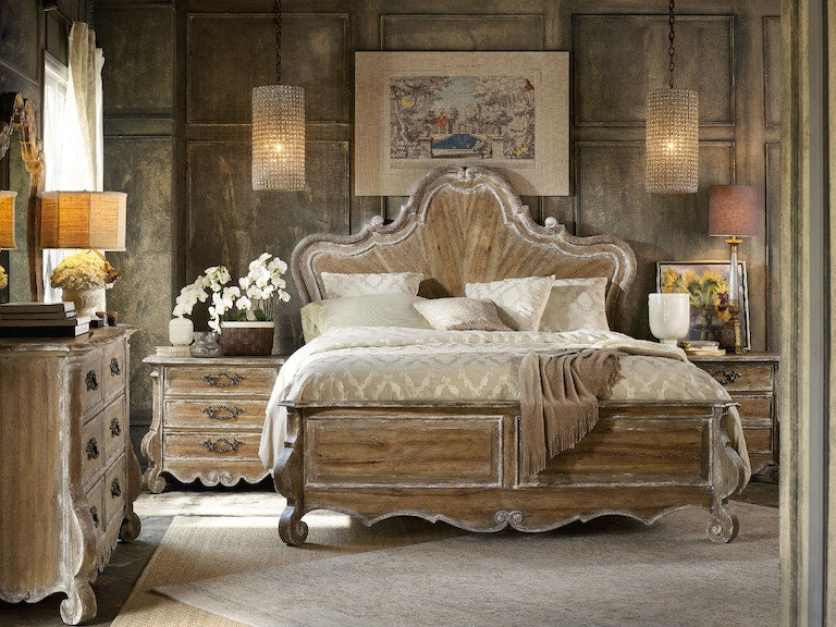 Hooker Furniture | Bedroom California King Wood Panel Bed 5 Piece Bedroom Set in Winchester, Virginia 0994