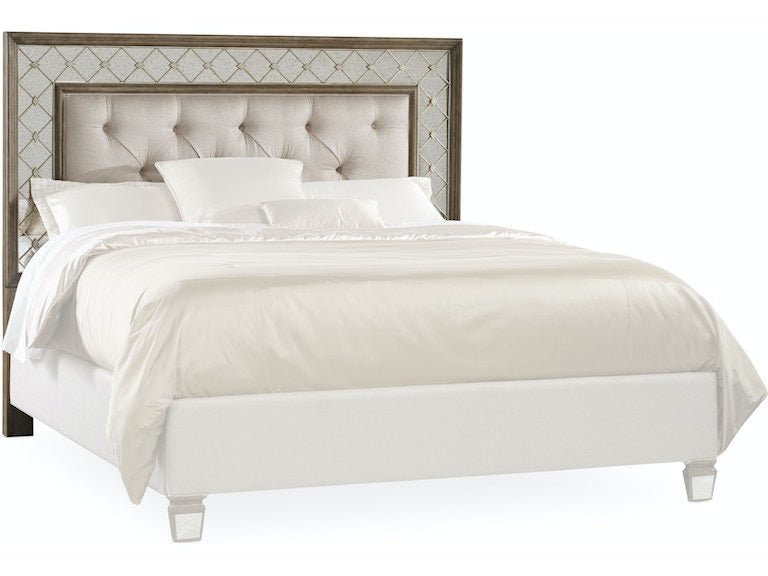 Hooker Furniture | Bedroom King Mirrored Upholstered Bed in Richmond,VA 1792