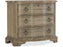 Hooker Furniture | Bedroom Bastogne Three-Drawer Nightstand in Lynchburg, Virginia 0463