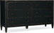 Hooker Furniture | Bedroom Six-Drawer Dresser- Black & Accent Mirror in Richmond,VA 1078