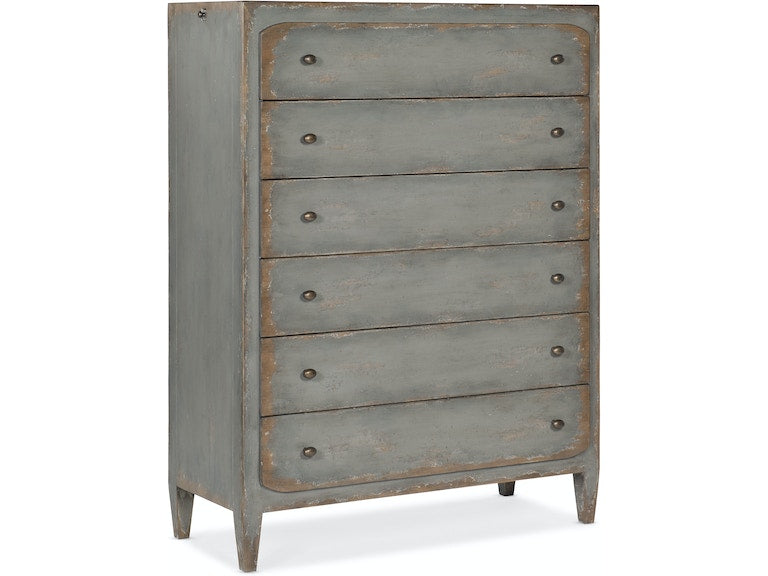 Hooker Furniture | Bedroom Six-Drawer Chest- Speckled Gray in Lynchburg, Virginia 1047