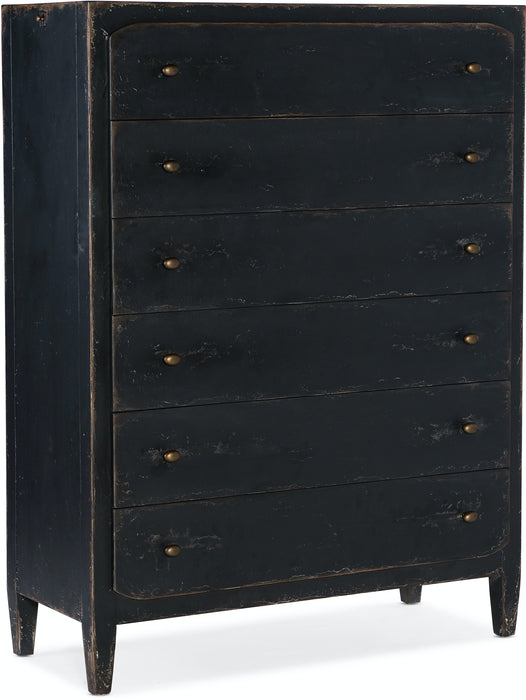 Hooker Furniture | Bedroom Cal King Upholstered Bed- Black 5 Piece Set in Winchester, Virginia 1179