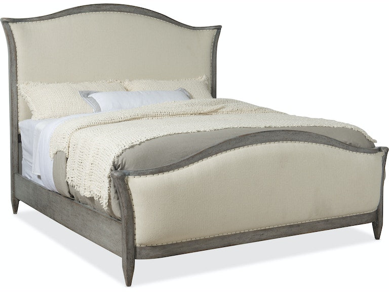 Hooker Furniture | Bedroom King Upholstered Bed- Speckled Gray 5 Piece Set in Richmond Virginia 1146