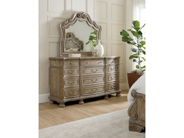Hooker Furniture | Bedroom King Panel Bed 5 Piece Bedroom Set in Richmond,VA 0695