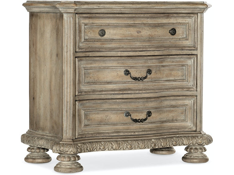 Hooker Furniture | Bedroom Three Drawer Nightstand in Winchester, Virginia 0647