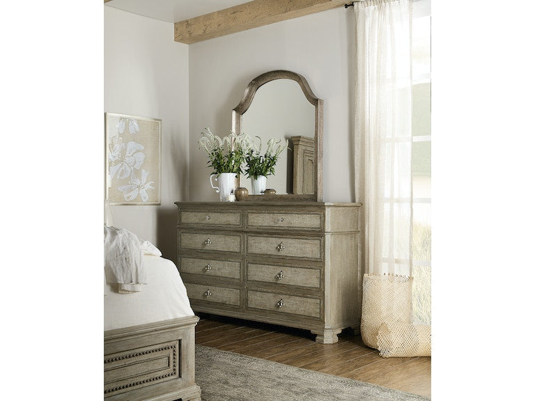 Hooker Furniture | Bedroom Lauro Cal King Panel Bed with Metal 5 Piece Bedroom Set in Richmond,VA 0193