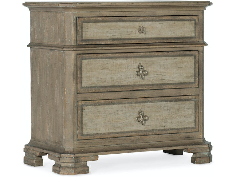 Hooker Furniture | Bedroom Palmieri Three-Drawer Nightstand in Lynchburg, Virginia 0129