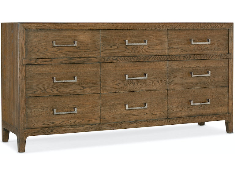 Hooker Furniture | Bedroom Nine-Drawer Dresser & Mirror in Winchester, Virginia 0743