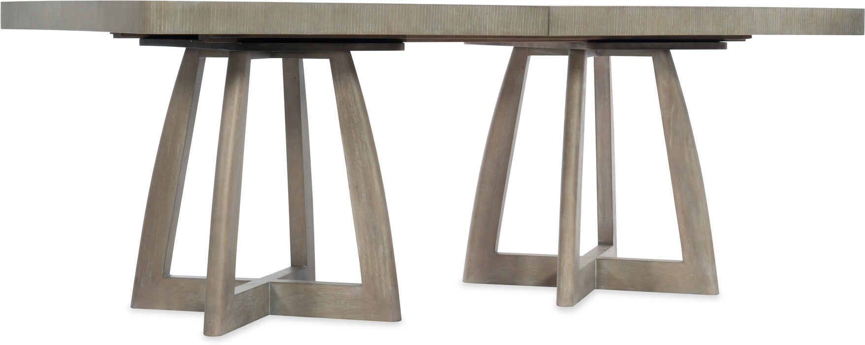 Hooker Furniture | Affinity Rectangle Pedestal Dining Table 19712