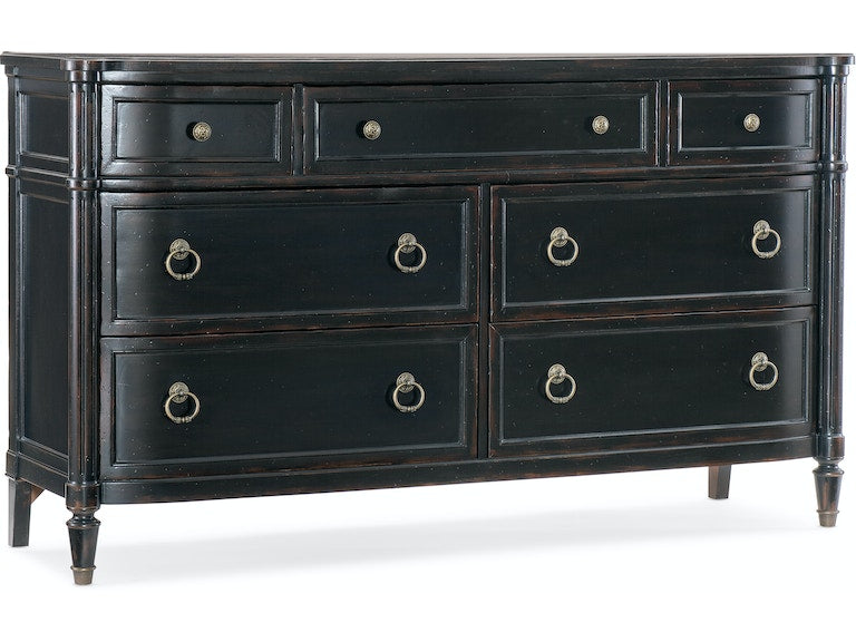Hooker Furniture | Bedroom Seven-Drawer Dresser & Mirror in Charlottesville, Virginia 0871