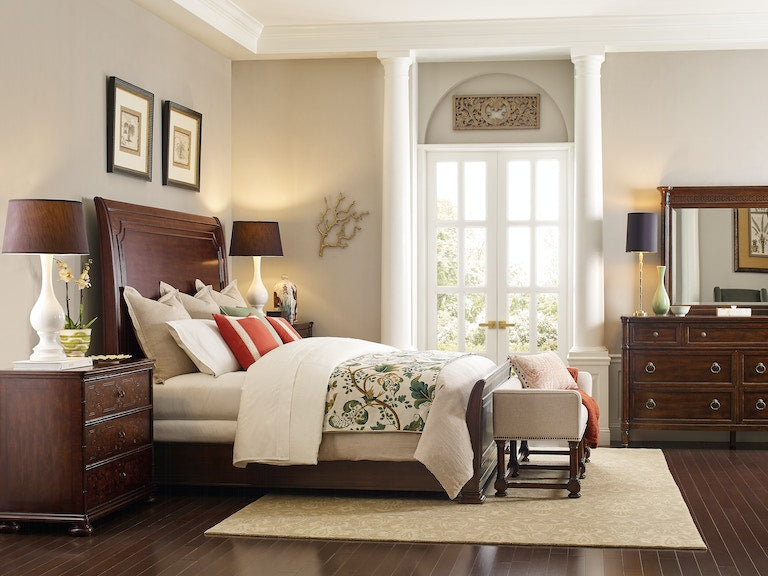 Hooker Furniture | Bedroom King Sleigh Bed 5 Piece Bedroom Set in Lynchburg, Virginia 0908