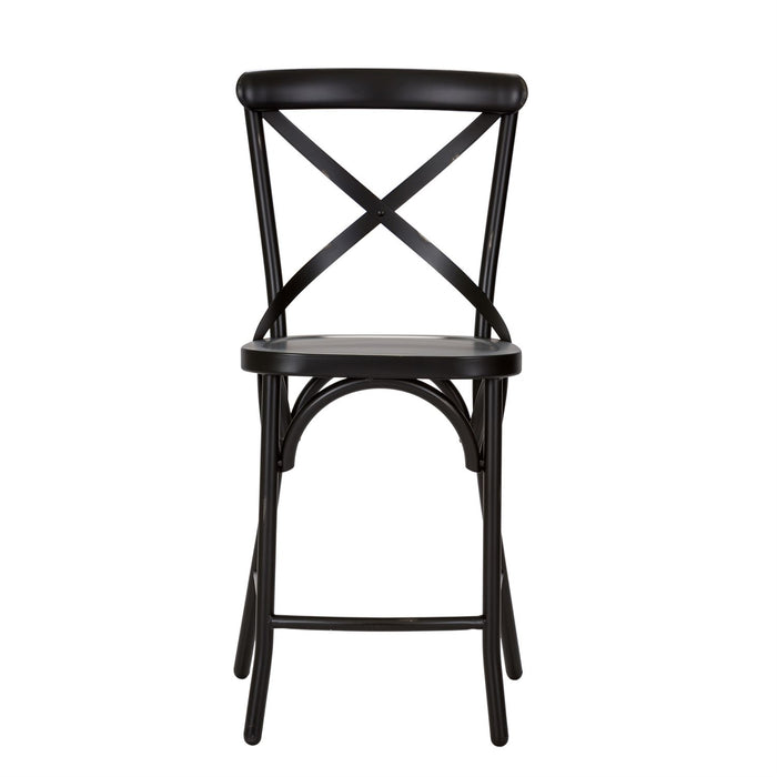 Liberty Furniture | Casual Dining X Back Counter Chairs - Black in Richmond Virginia 12332