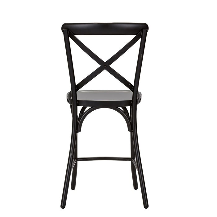 Liberty Furniture | Casual Dining X Back Counter Chairs - Black in Richmond Virginia 12334
