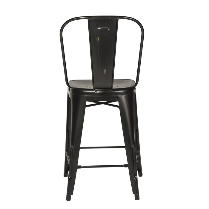 Liberty Furniture | Casual Dining Bow Back Counter Chairs - Black in Richmond Virginia 12341