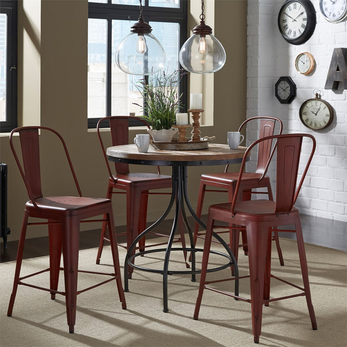 Liberty Furniture | Casual Dining Bow Back Counter Chairs - Red in Richmond Virginia 12367