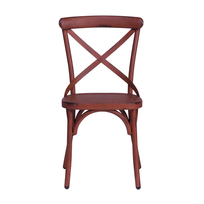 Liberty Furniture | Casual Dining X Back Side Chairs - Red in Richmond Virginia 12410