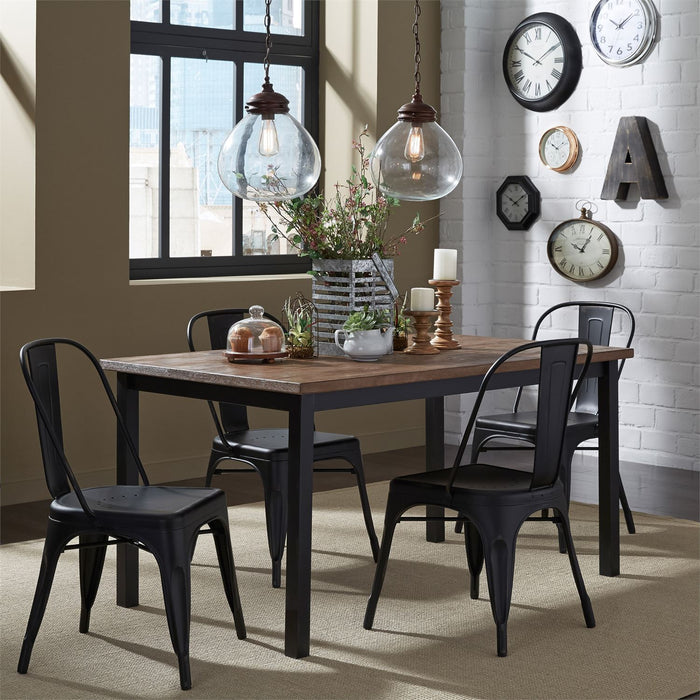 Liberty Furniture | Casual Dining Bow Back Side Chairs - Black in Richmond Virginia 12423