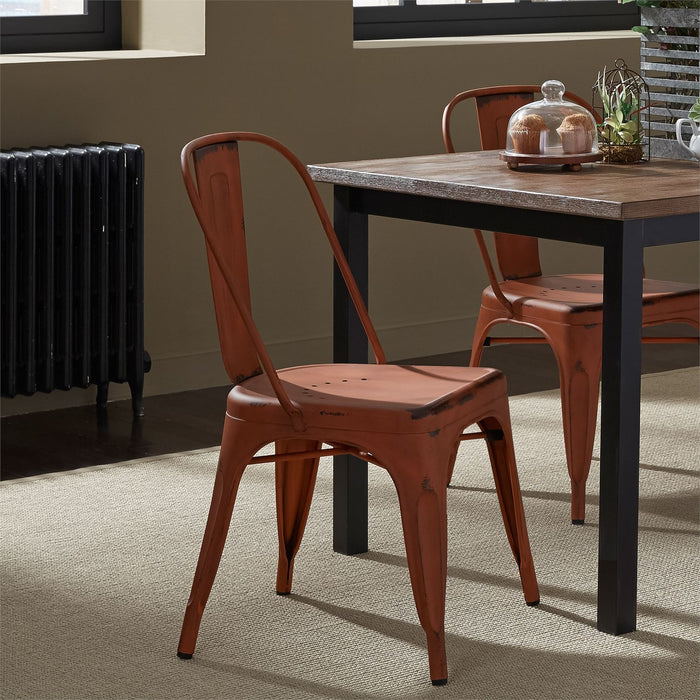 Liberty Furniture | Casual Dining Bow Back Side Chairs - Orange in Richmond Virginia 12472