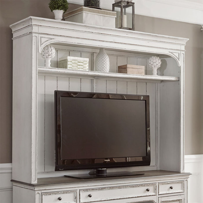 Magnolia Manor (244-ENTW) Entertainment Center with Piers