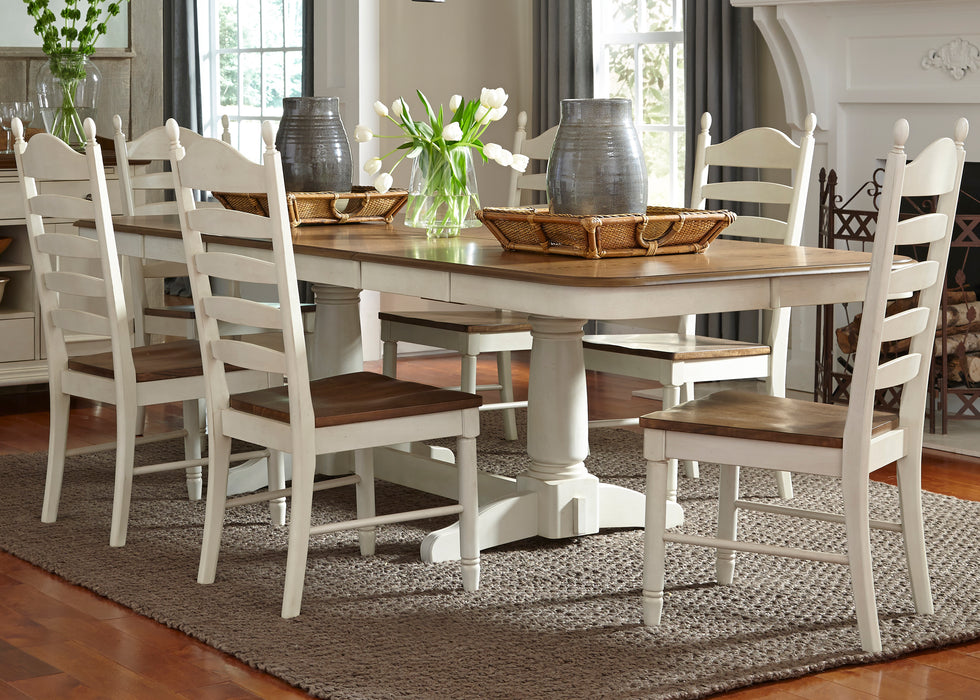 Liberty Furniture | Dining 7 Piece Double Pedestal Table Sets in Baltimore, Maryland 389