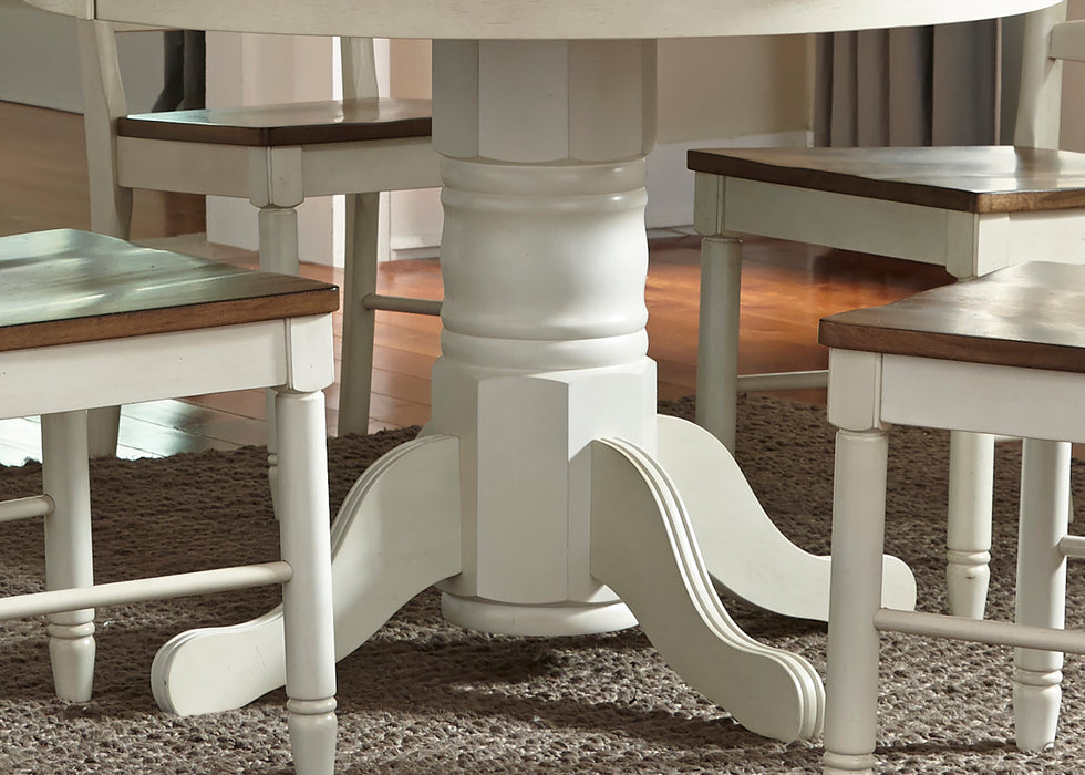 Liberty Furniture | Casual Dining 7 Piece Pedestal Table Sets in Southern MD, Maryland 382