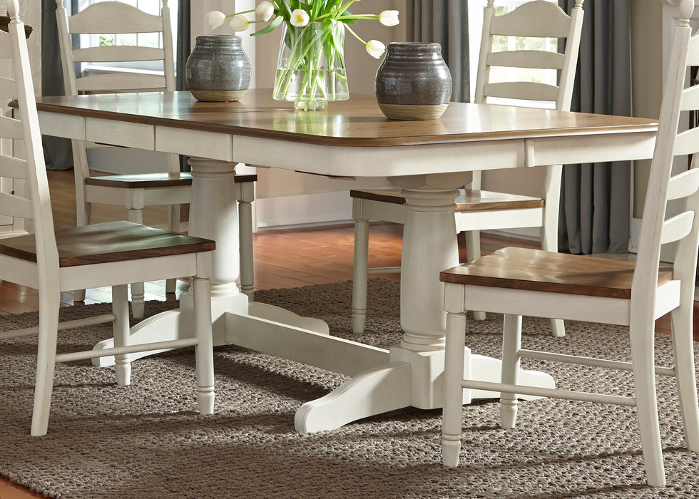 Liberty Furniture | Dining 7 Piece Double Pedestal Table Sets in Baltimore, Maryland 391