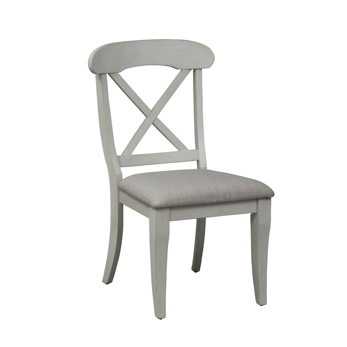 Liberty Furniture | Casual Dining Uph X Back Side Chair in Richmond,VA 7924