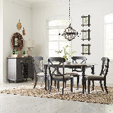 Liberty Furniture | Casual Dining 5 Piece Rectangular Table Sets in Charlottesville, Virginia 15890
