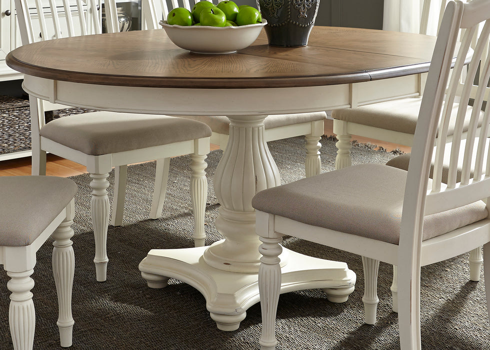 Liberty Furniture | Casual Dining 7 Piece Pedestal Table Sets in Lynchburg, Virginia 598