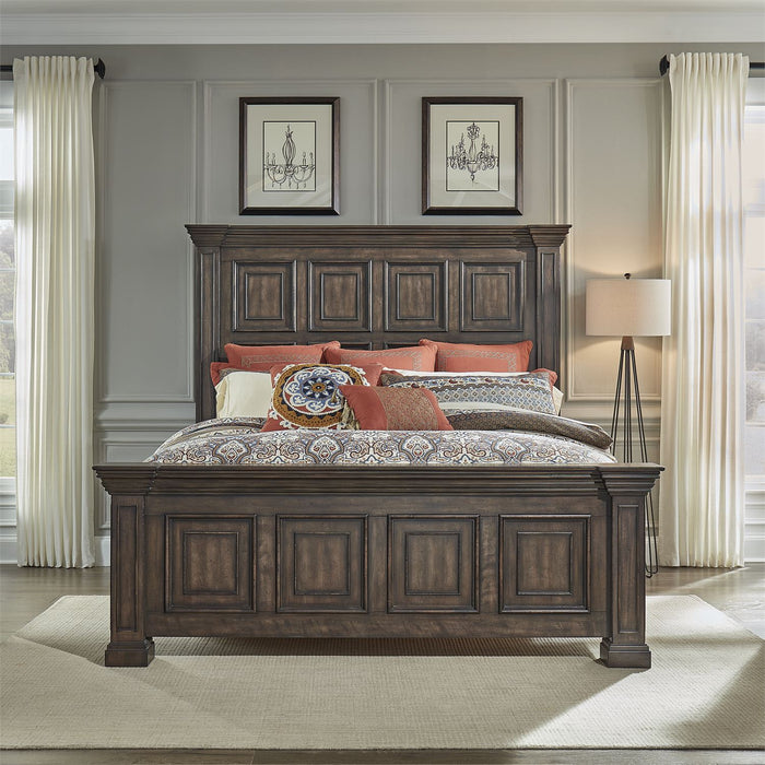 Liberty Furniture | Bedroom King Panel Bed 5 Piece Bedroom Set in Pennsylvania 19186