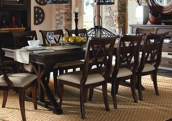 Legacy Classic Furniture | Dining Trestle Table 5 Piece Set in Annapolis, Maryland 5585