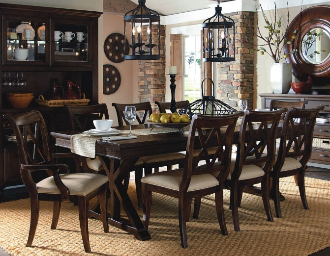 Legacy Classic Furniture | Dining Trestle Table 7 Piece Set in Annapolis, Maryland 5593