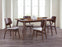 New Classic Furniture | Dining 60 Inch Rectangular Table 5 Piece Set in Lynchburg, Virginia 529