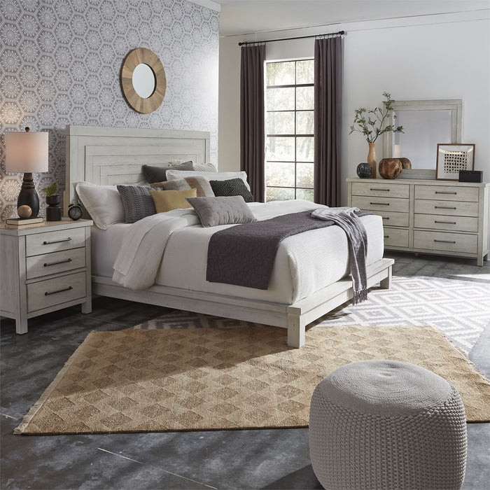 Liberty Furniture | Bedroom King Platform Bed 4 Piece Bedroom Set in Pennsylvania 18477