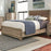 Liberty Furniture | Bedroom King Uph 4 Piece Bedroom Set in Winchester, VA 6451