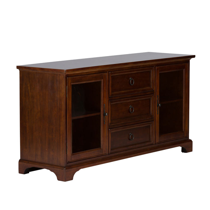 Liberty Furniture | Entertainment TV Console - 64 Inch - Cherry in Winchester, Virginia 4387