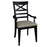 Liberty Furniture | Dining X Back Arm Chairs - Black in Richmond,VA 10968