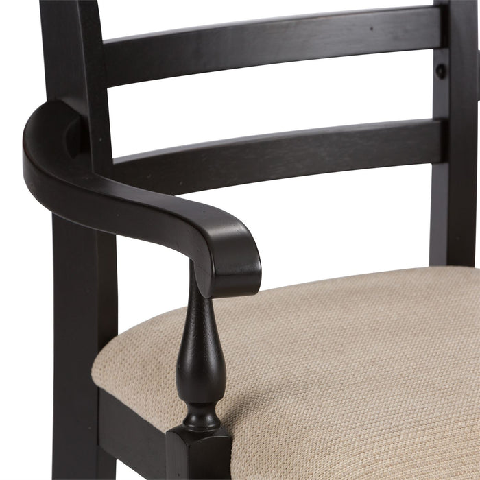 Liberty Furniture | Dining X Back Arm Chairs - Black in Richmond,VA 10970